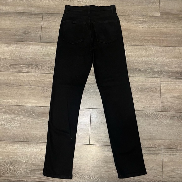 Reformation ultra high rise straight leg Jean black - Picture 5 of 8